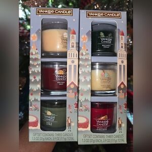 Yankee Candle Mini Set NIB